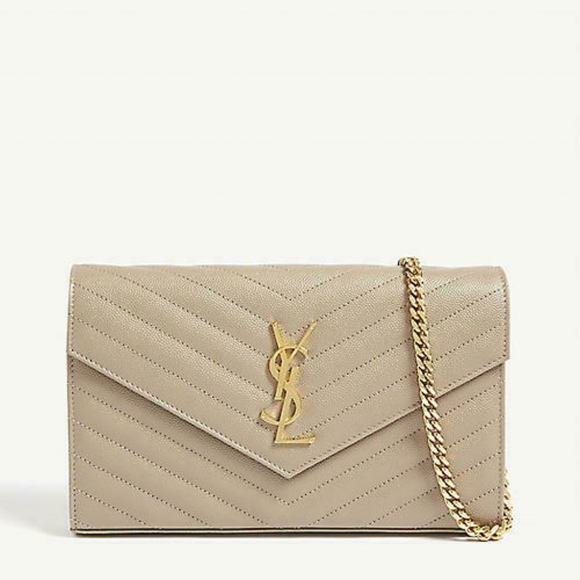 Yves Saint Laurent Handbags - YSL (153y) Mono Grain de Poudre SL